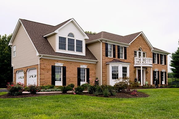 Large two story whole house build